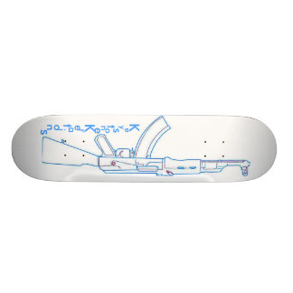 AK 47 KeystoneKreations Skateboard Deck