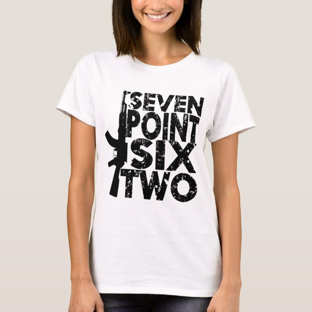 AK-47 Seven Point Six Two T-Shirt (Front)