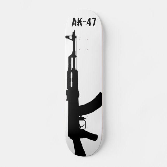 Ak-47 skateboard deck (Front)