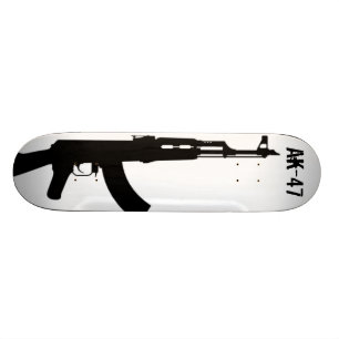 Ak-47 skateboard deck