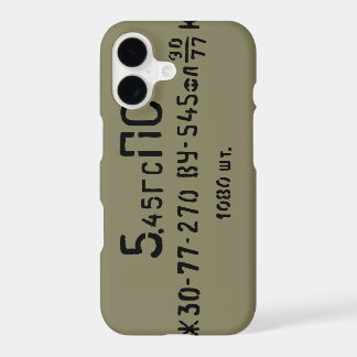 AK-74 5.45X39 Ammo Spam Can Phone Cover
