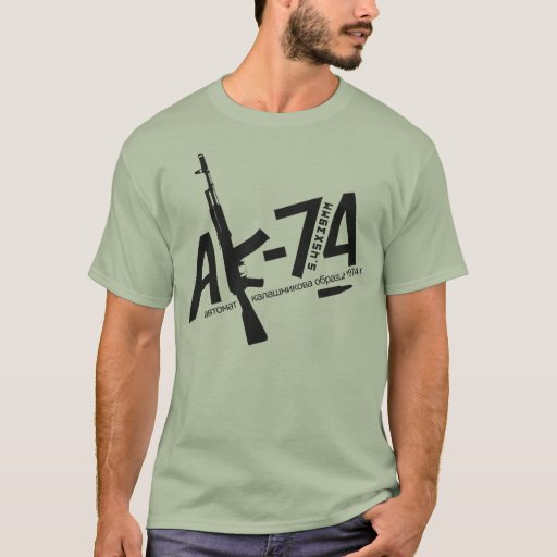 AK-74 T-Shirt | Zazzle