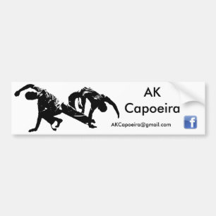AK Capoeira Bumper stick Bumper Sticker