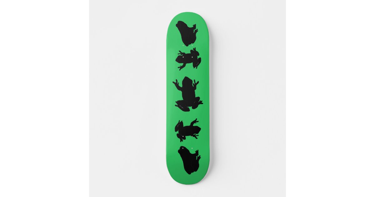 AK Cool Frogs Skateboard Zazzle