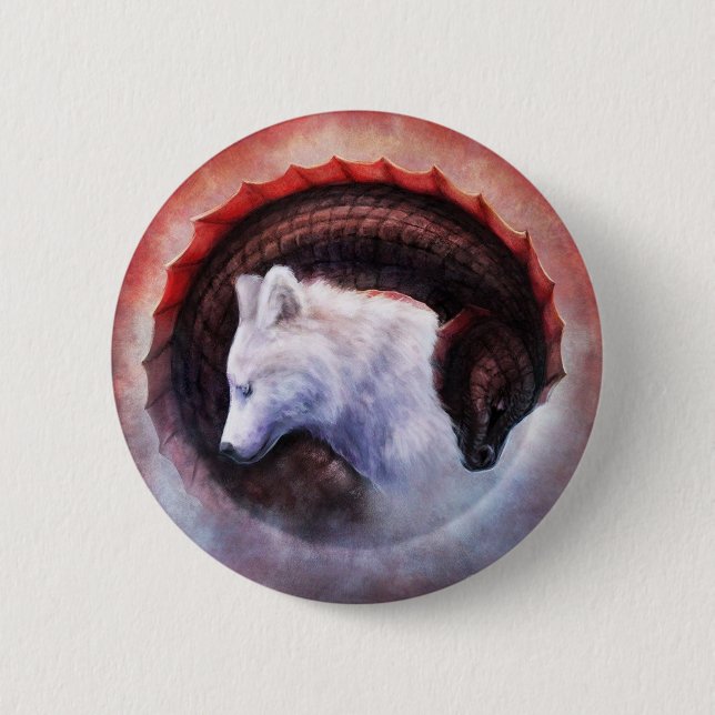 AK Feniks 2 1/4 in. Round Button (Front)