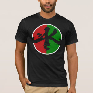 AK Red White Black Green T-Shirt