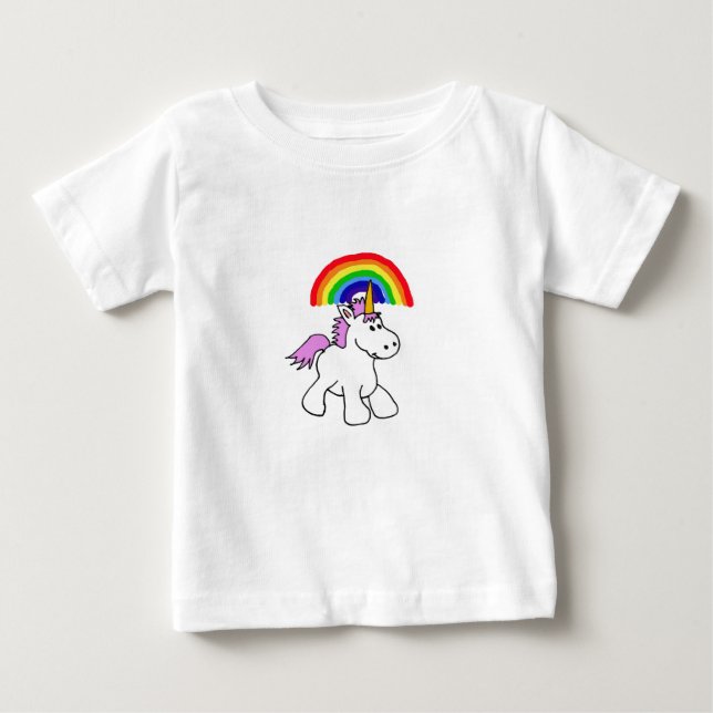 AK- Unicorn and Rainbow Shirt (Front)