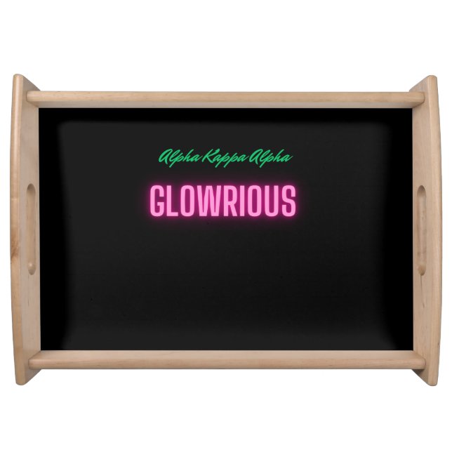 AKA Glow Serving Tray (Front)
