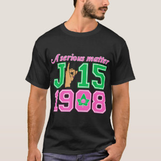 Aka Hand Sign A Serious Matter J15 Founders Day 19 T-Shirt
