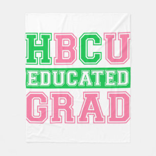 AKA HBCU Educated Grad 1908 AKA Fleece Blanket