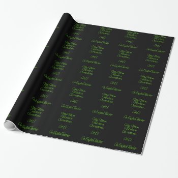 Aka Mom Wrapping Paper by Mechala at Zazzle