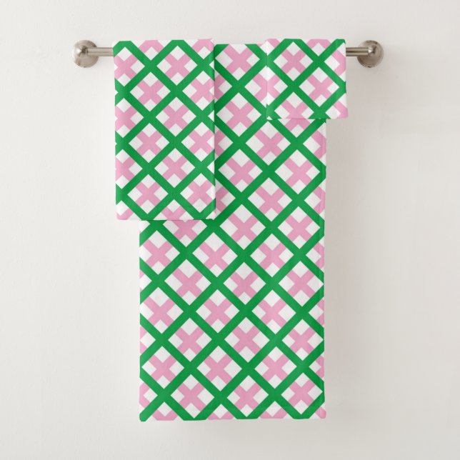 AKA Neoplaid Bath Towel Set (Insitu)