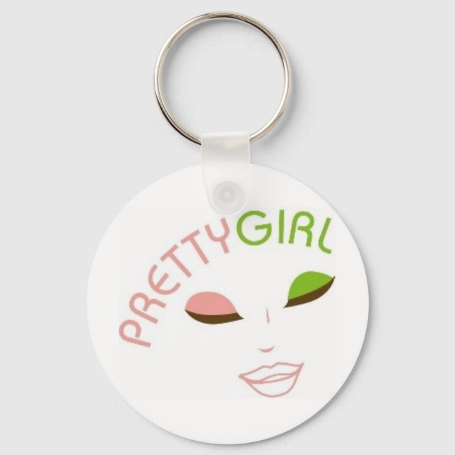 AKA Pretty Girl Keychain (Front)