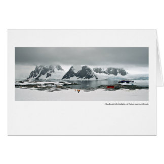 Akademik Shokalskiy at Petermann Island