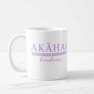Akahai Kindness Mug Lavender lettering