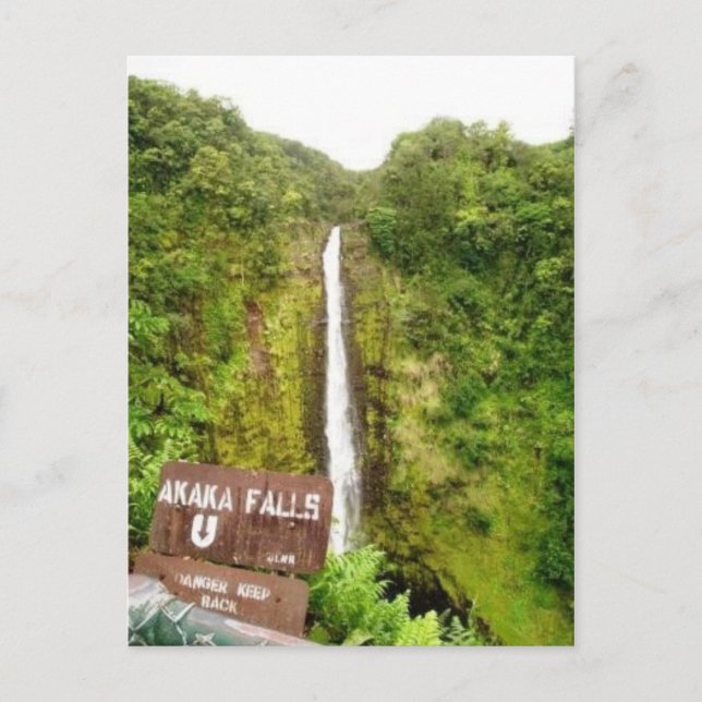 Akaka Falls, HI Postcard (Front)