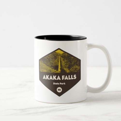 Akaka Falls State Park Hawaii Two_Tone Coffee Mug