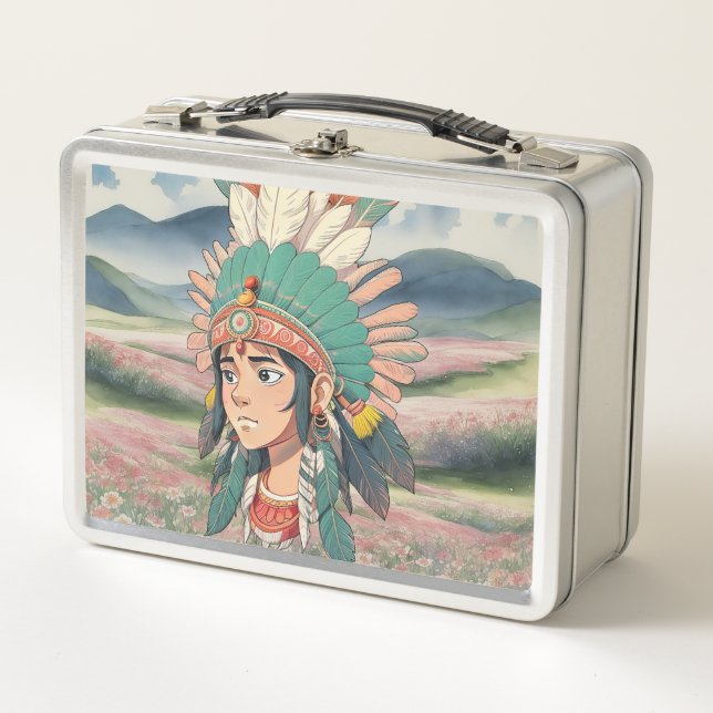 Akando Metal Lunch Box (Front)