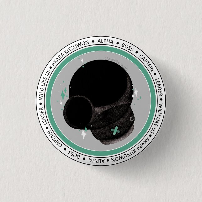 Akara Badge - AC Button (Front)