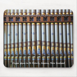 Akaroa organ pipes mousepad