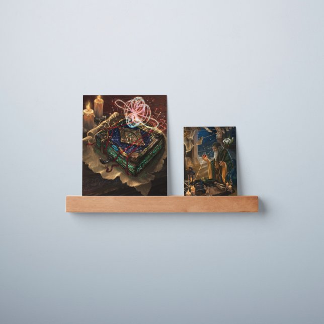 Akasha Codex and the Hermit card alchemy art Picture Ledge (Wall)