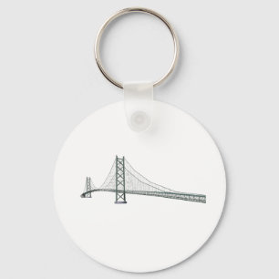 Akashi Kaikyo Suspension Bridge: Pearl Bridge Keychain