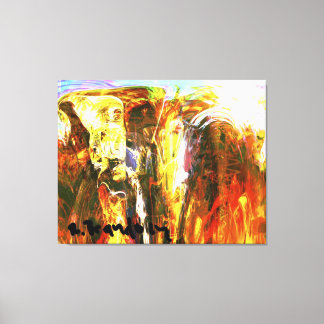 "Akashic Records Librarian" Gallery Wrapped Canvas Print