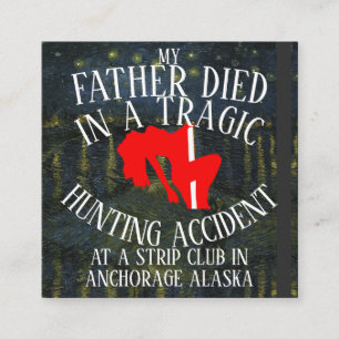 AKaska Souvenir Memento Travel Vacation Alaska Enclosure Card