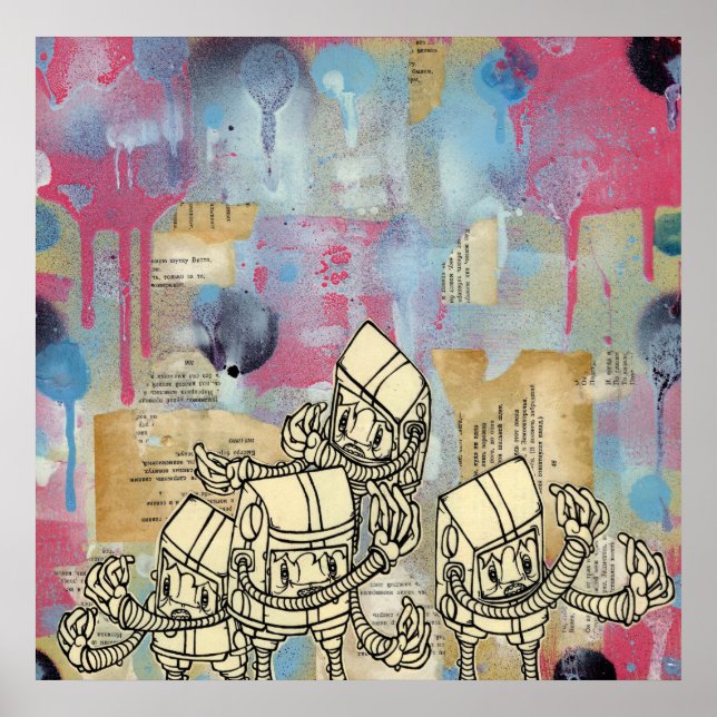 Akayo Robots Poster (Front)