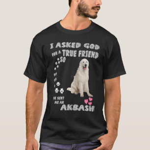 Akbash Dog Mom Dad, Coban Kopegi Puppy , Cute Akba T-Shirt