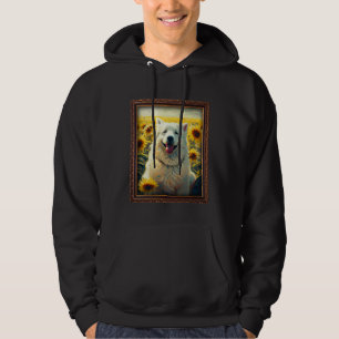 Akbash Painting Sunflower Flower Mom Women Floral Hoodie