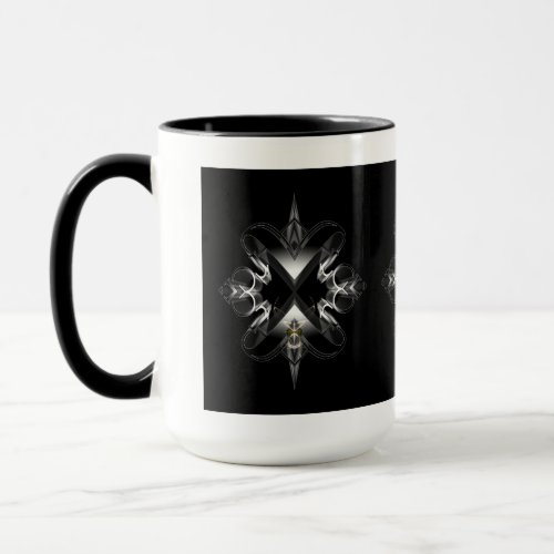 Akcenought Emblem On Black by Xzendor7 Mug