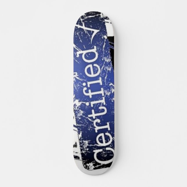 AKCERTIFIED SKATEBOARD DECK (Front)