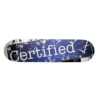AKCERTIFIED SKATEBOARD DECK