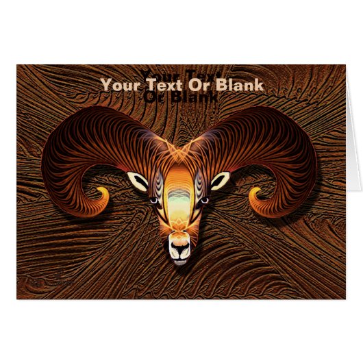 Akedah - Ram's Head Cards (Front Horizontal)