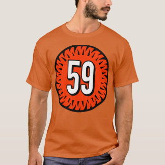 Akeem DavisGaither Number 59 Jersey Cincinnati Ben T-Shirt