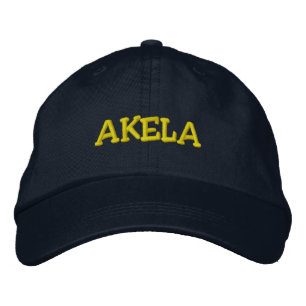 AKELA EMBROIDERED BASEBALL HAT