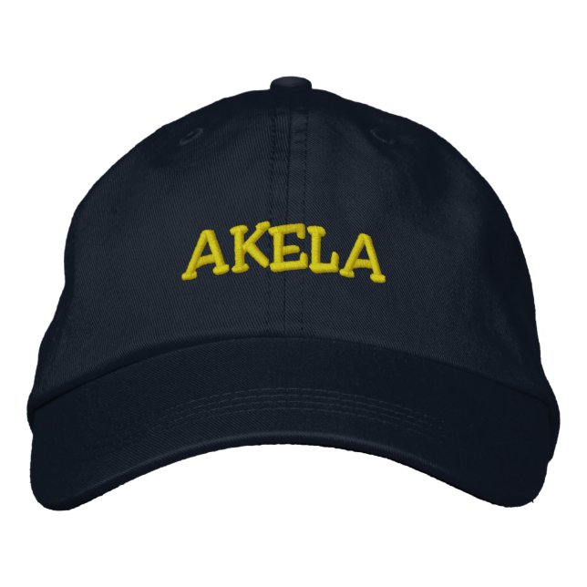 AKELA EMBROIDERED BASEBALL HAT (Front)