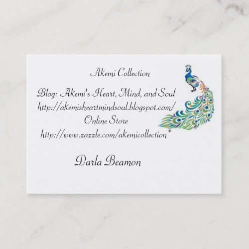 Akemi Collection Business Cards