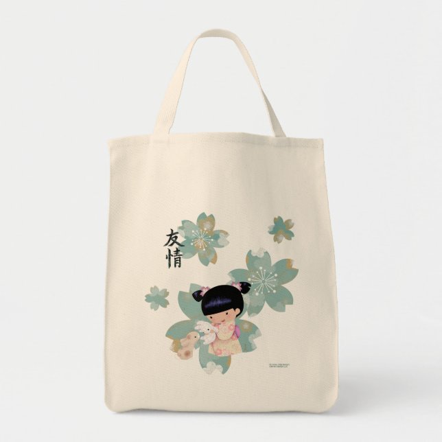 Akemi Grocery Tote Bag (Front)