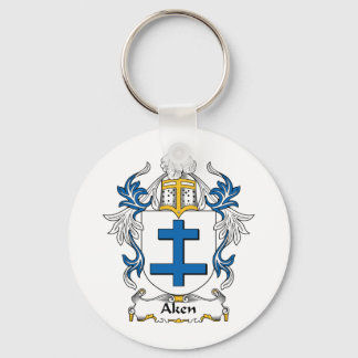 Aken Family Crest Keychain