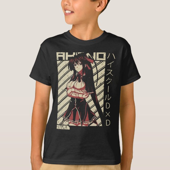  Akeno Himejima – Highschool DxD Wifu Anime Shirt (Front)