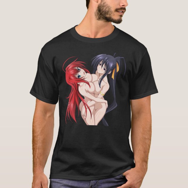 Akeno Himejima   Rias Gremory  High School Dxd.   T-Shirt (Front)