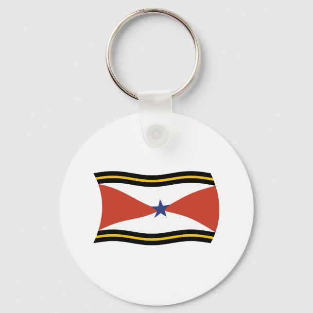 Akha People Flag Keychain (Front)