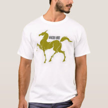 Akhal teke horse of gold art equestrian