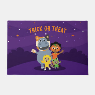 Akili and Me Halloween Doormat