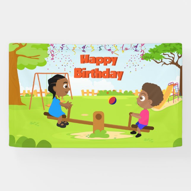 Akili and Me Vinyl Banner (Horizontal)