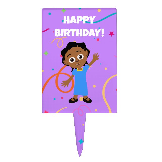 Akili Cake Topper (Front)