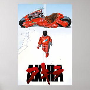 Akira Anime Movie Poster - Official Art - High