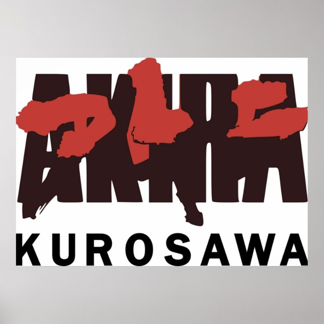 Akira Kurosawa Poster (Front)